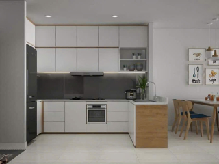 Thi Công Tủ Bếp Phong Cách Hiện Đại
