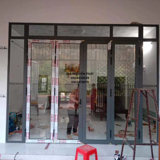 Mẫu Cửa Nhôm XingFa 4 Cánh 